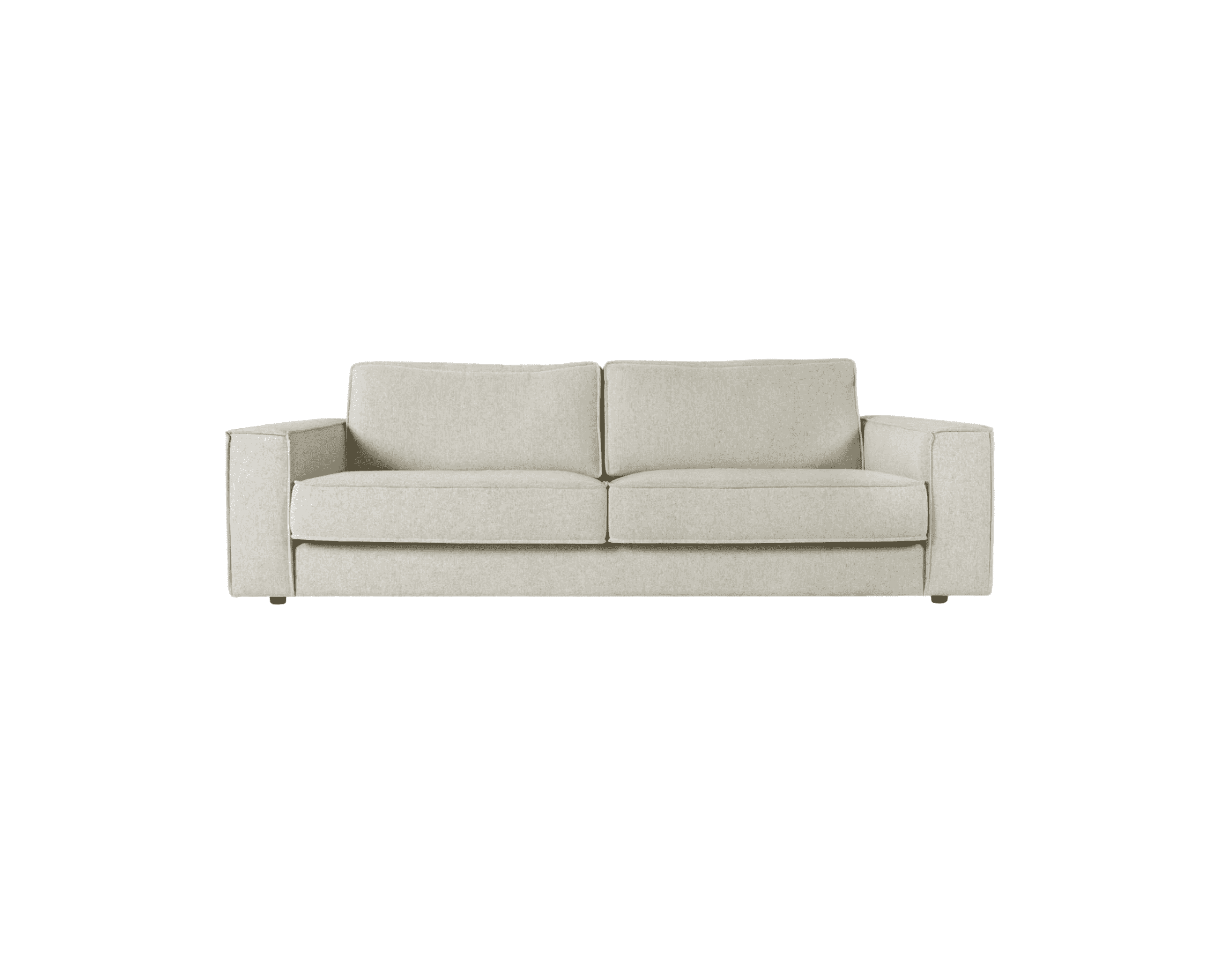Forms & Objects Olivia 3-sits soffa med fotpall