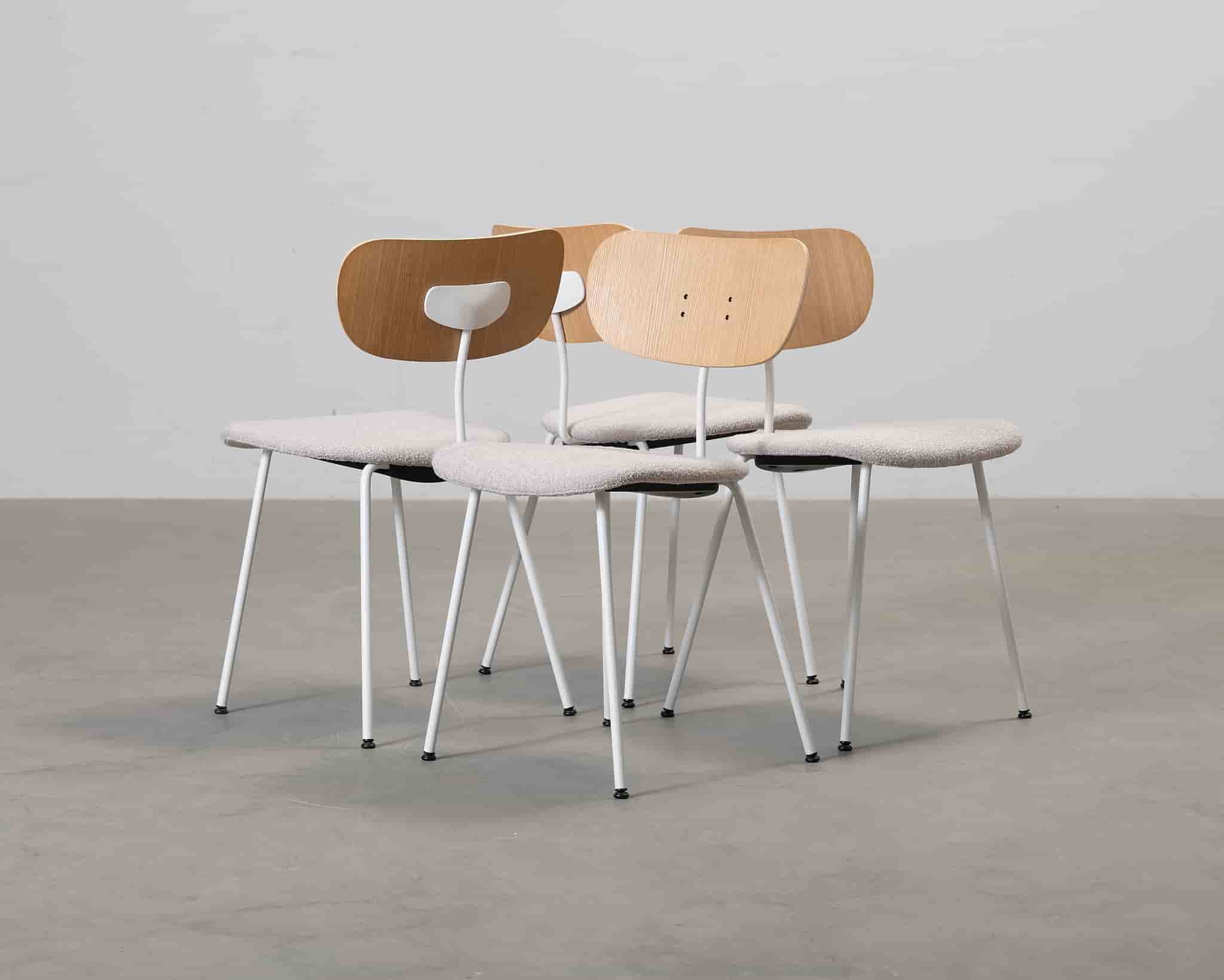 Decotique Habit matstol, set om 4