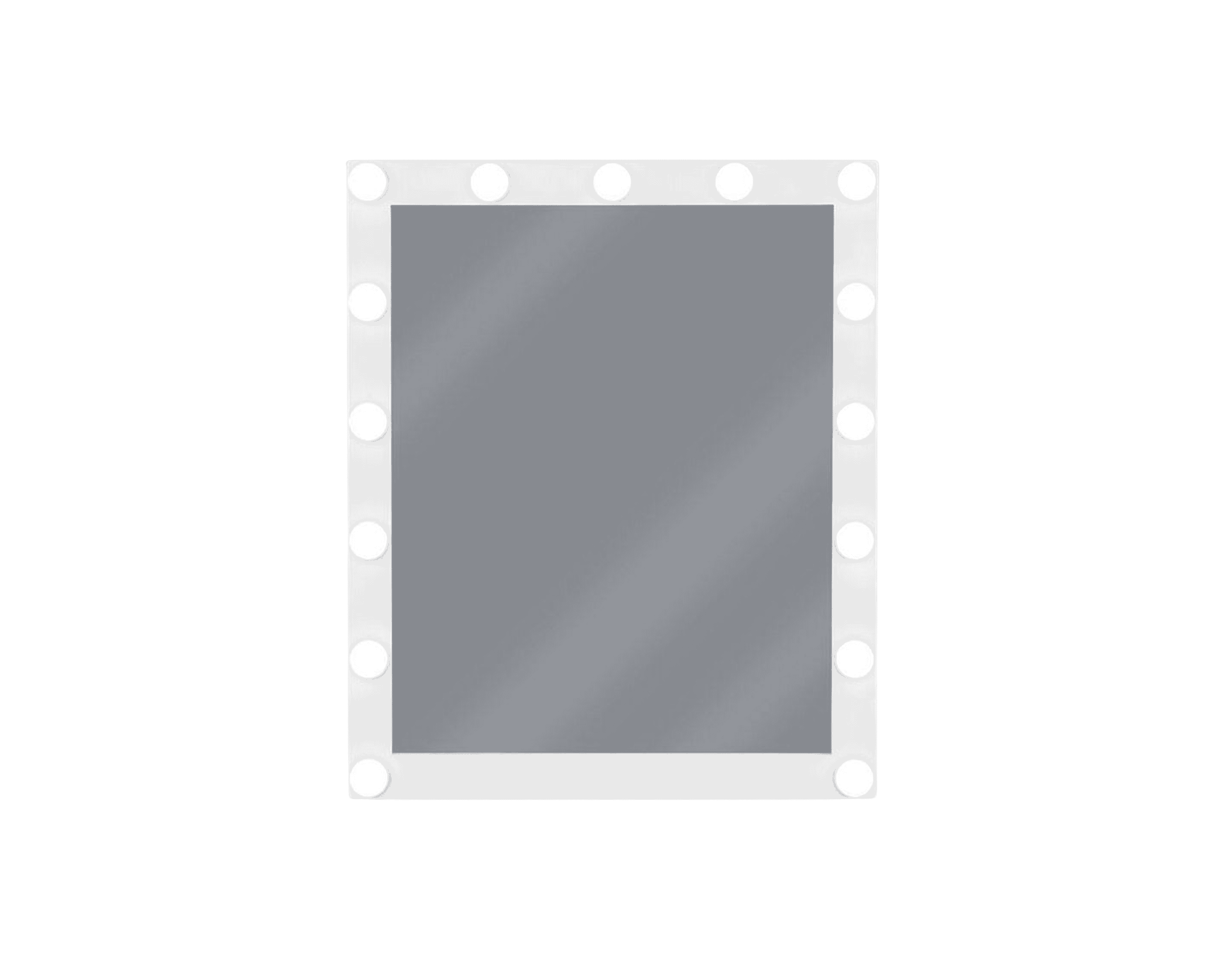 Saven spegel med LED 50 x 60 cm