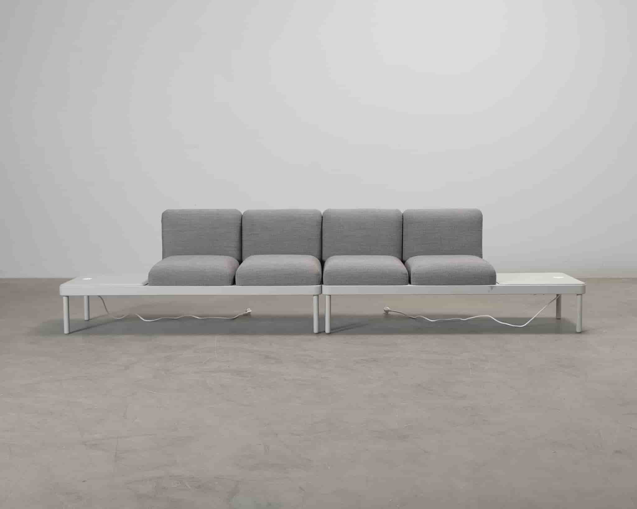 Sancal Mosaico 4-sits loungesoffa grå