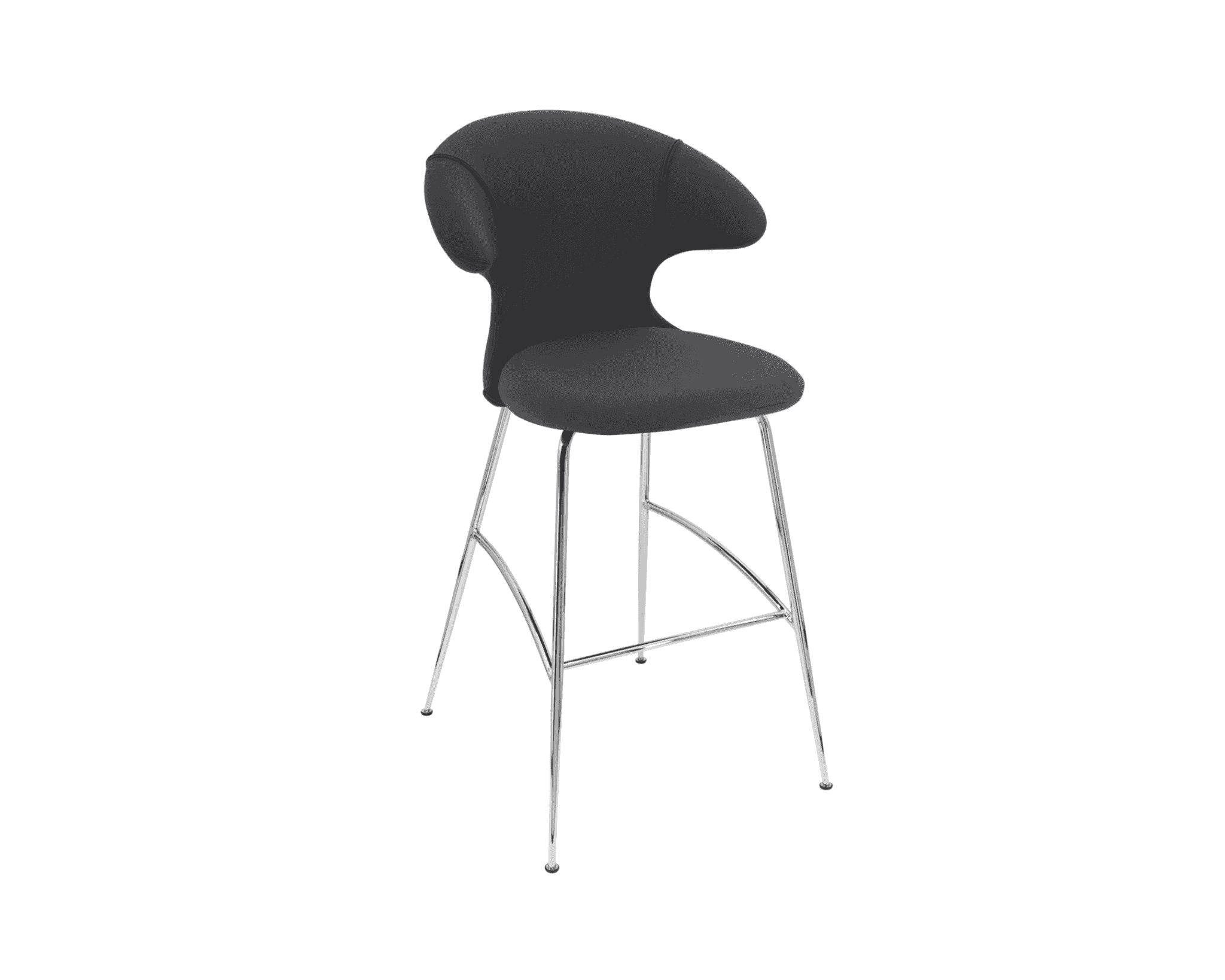 Umage Time Flies barstol 75 cm krom / Shadow