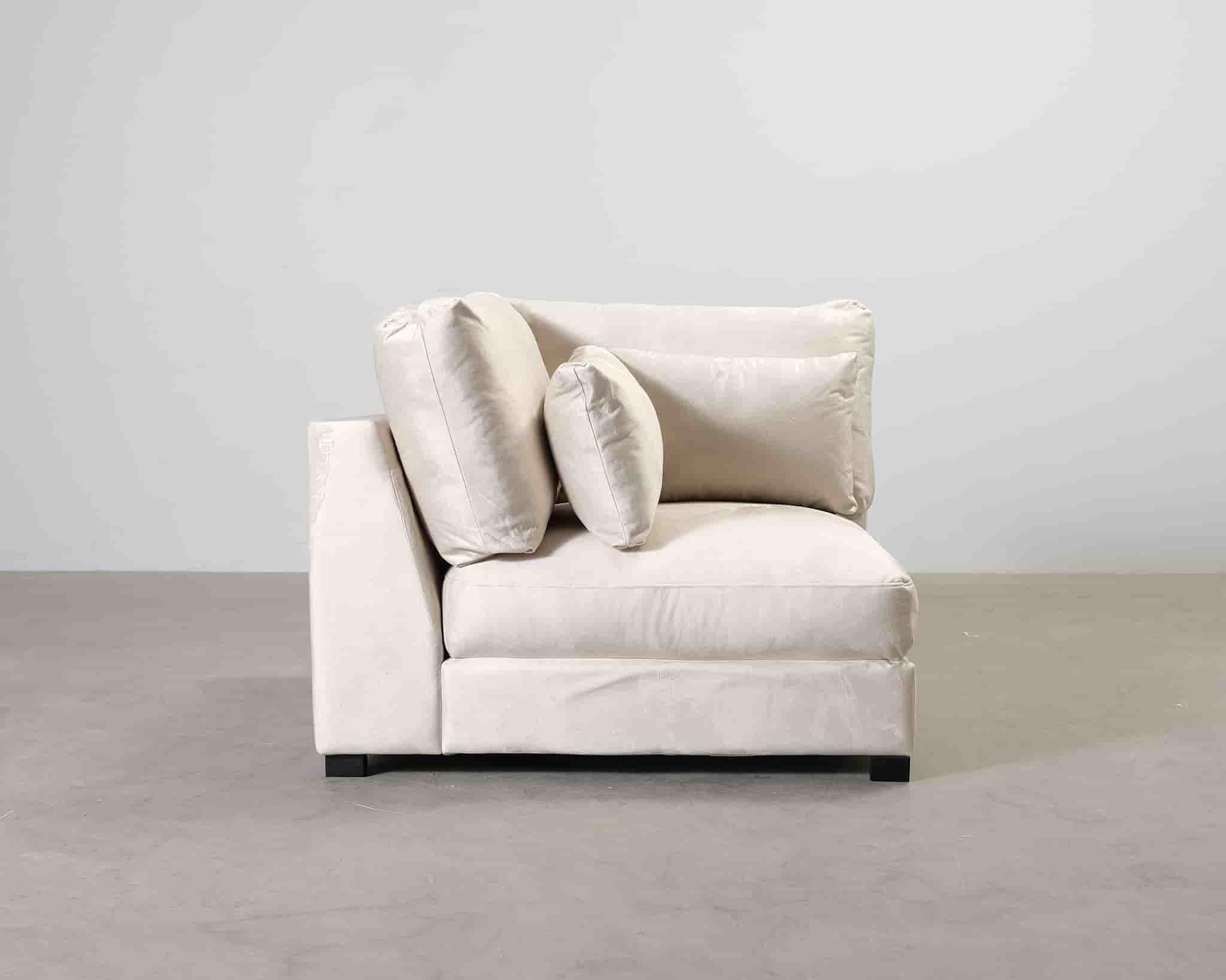 Dubai hörnmodul beige