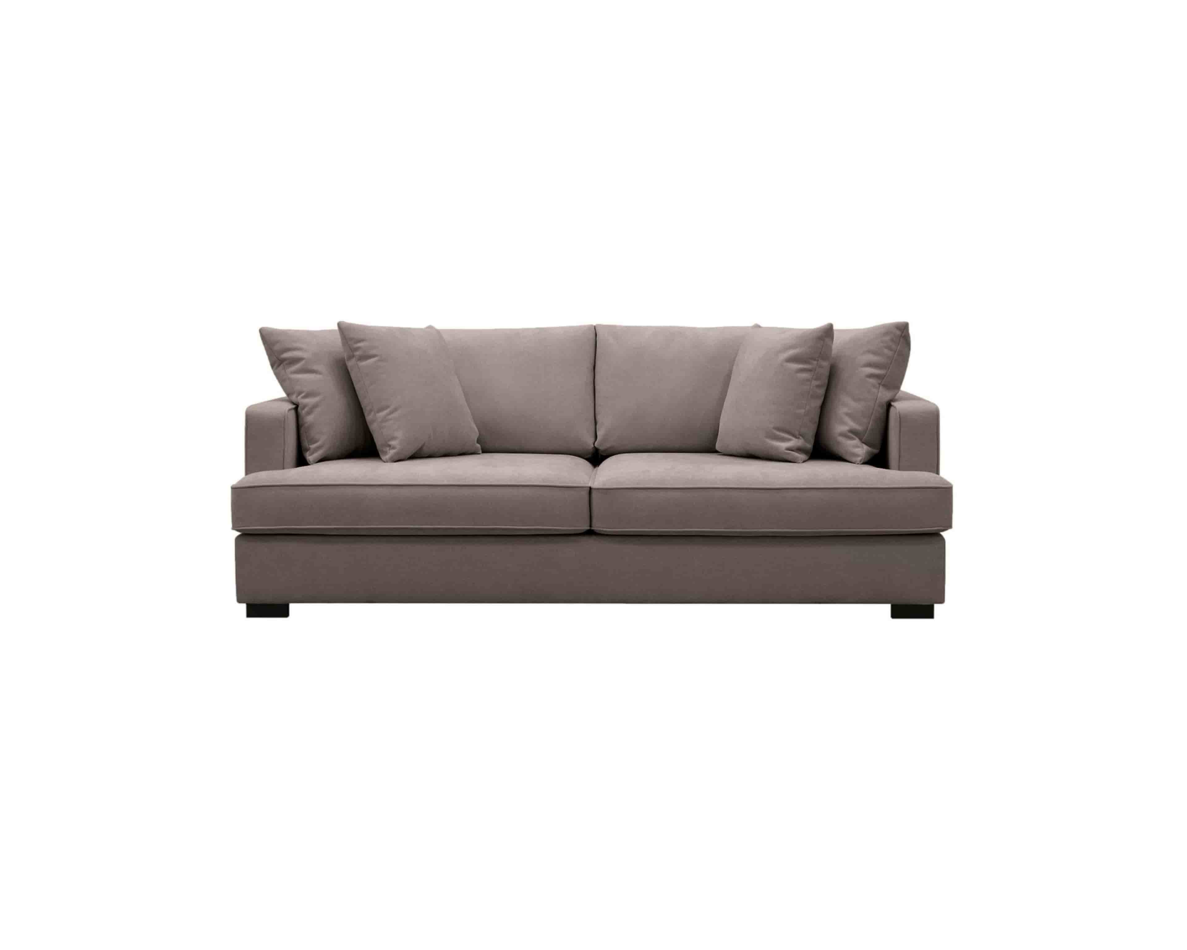 Rossita 3-sits soffa brun