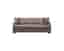 Rossita 3-sits soffa brun