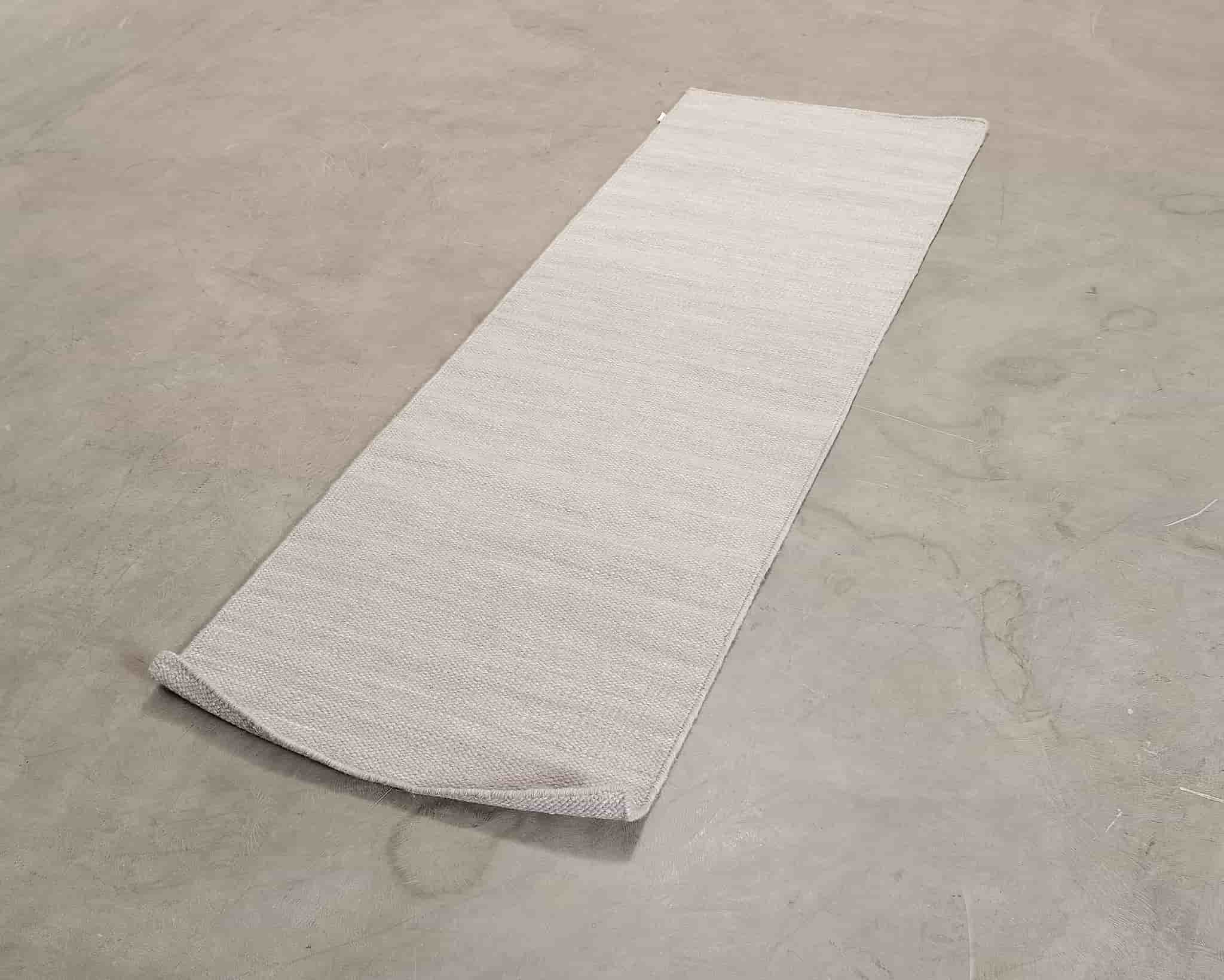 Classic Collection Plain ullmatta 80 x 250 Silver