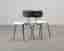 Decotique Habit matstol svart / vit, set om 2