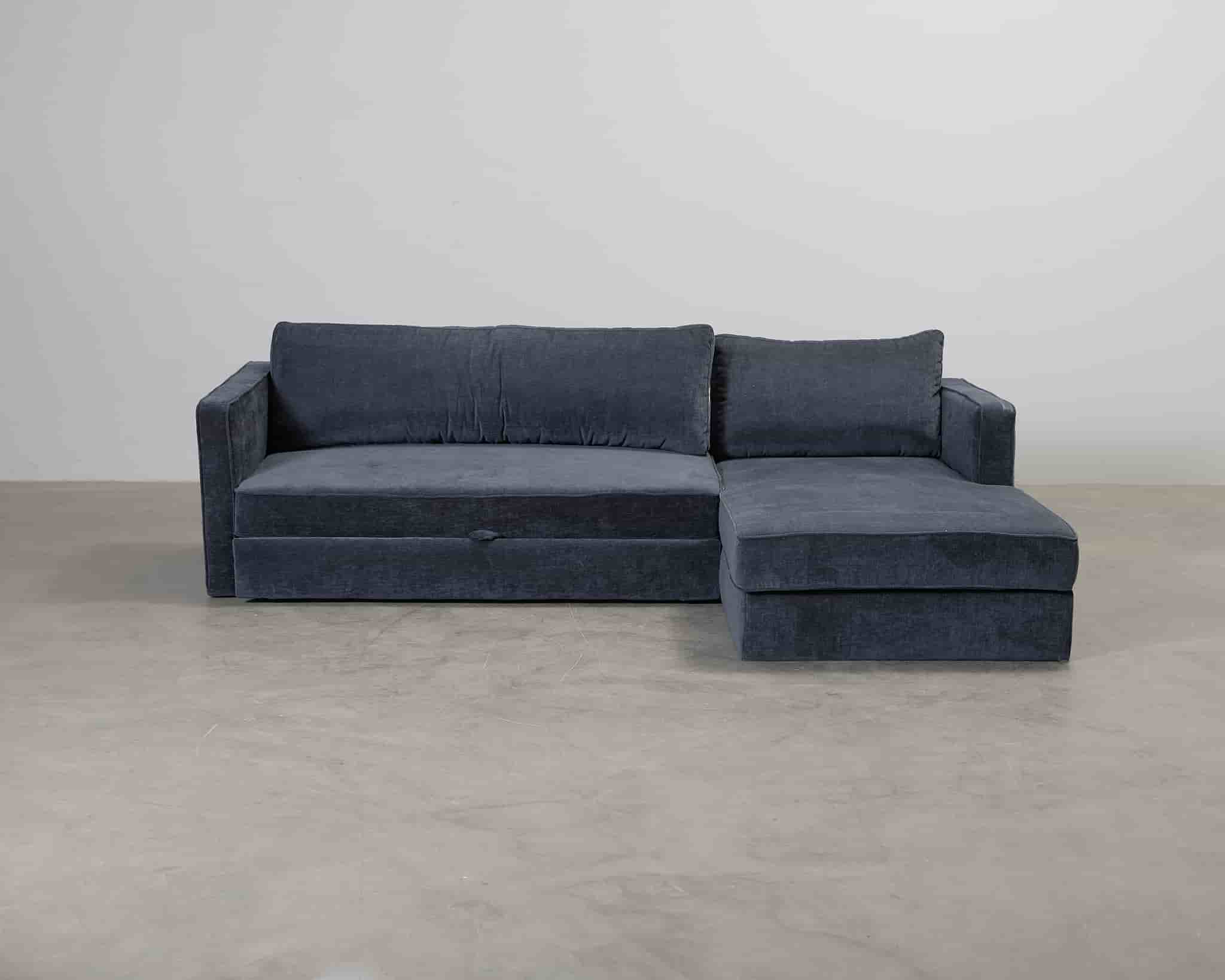 Sofacompany Madison 3-sits bäddsoffa med divan blå