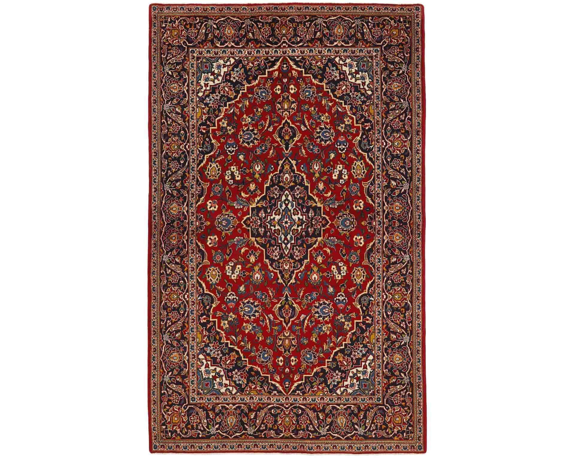 Keshan orientalisk matta 135 x 226 cm