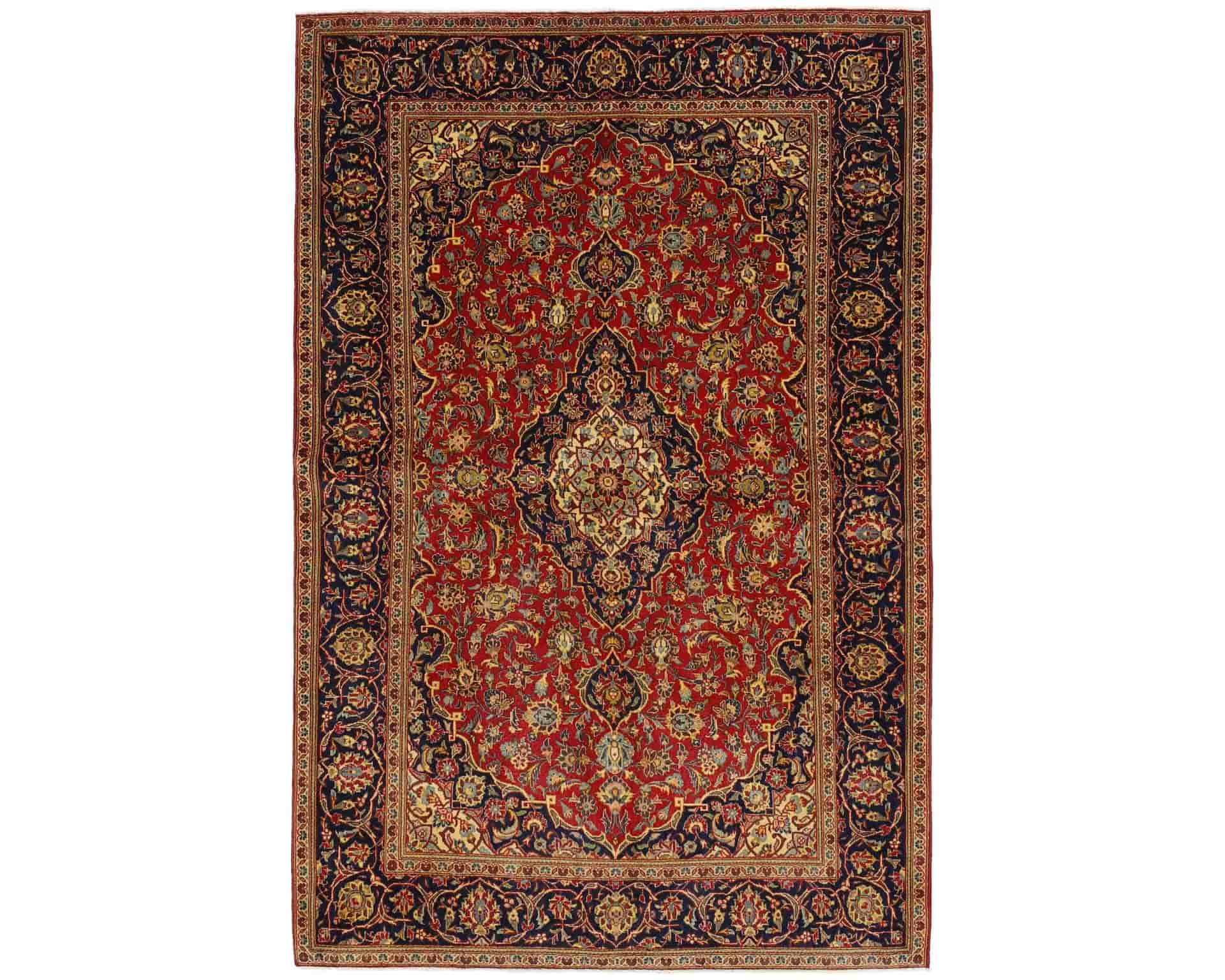Keshan orientalisk matta 141 x 220 cm