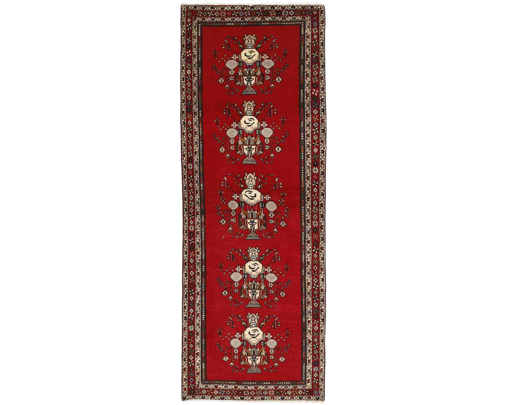 Afshar orientalisk matta 100 x 292 cm