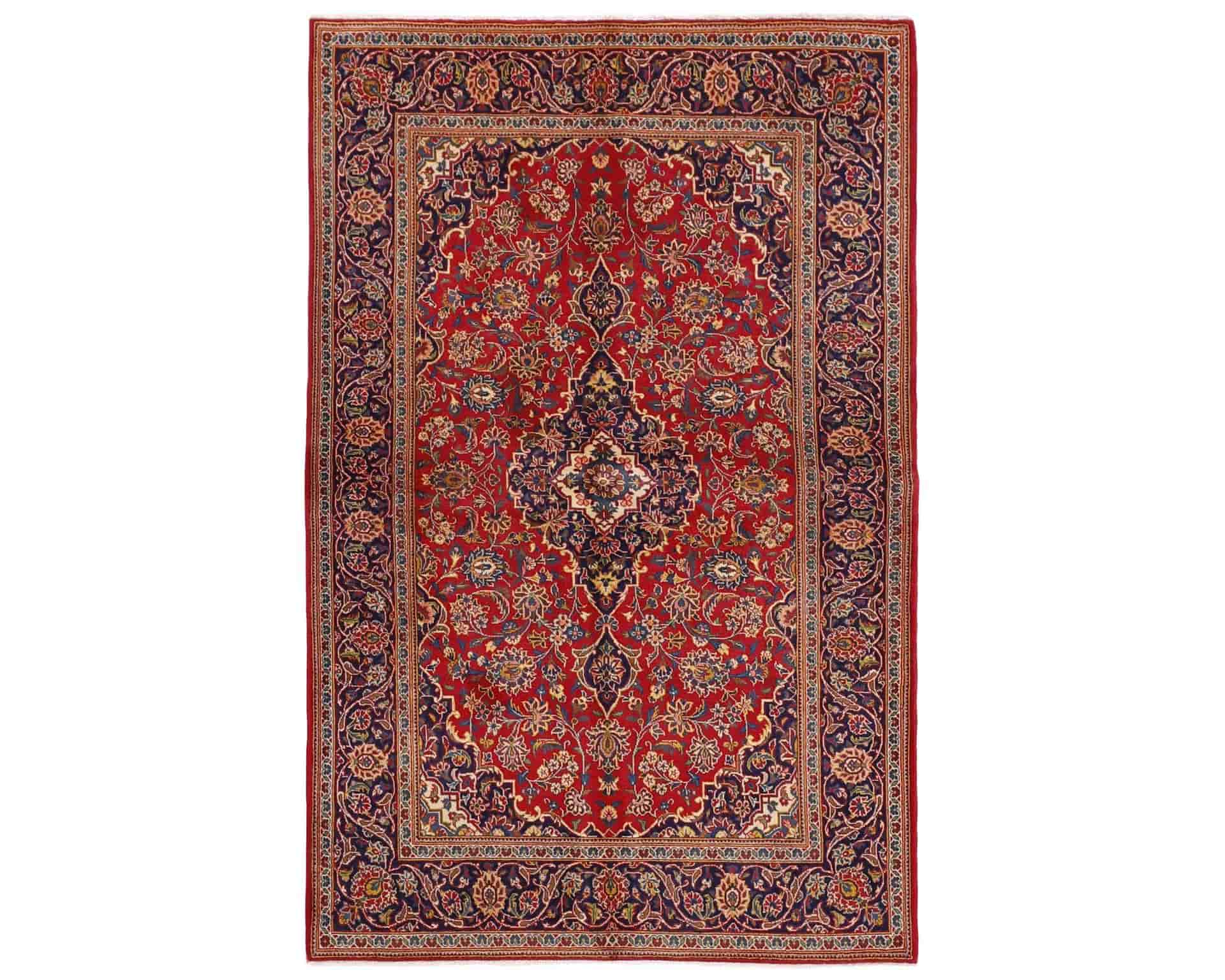 Keshan orientalisk matta 139 x 218 cm