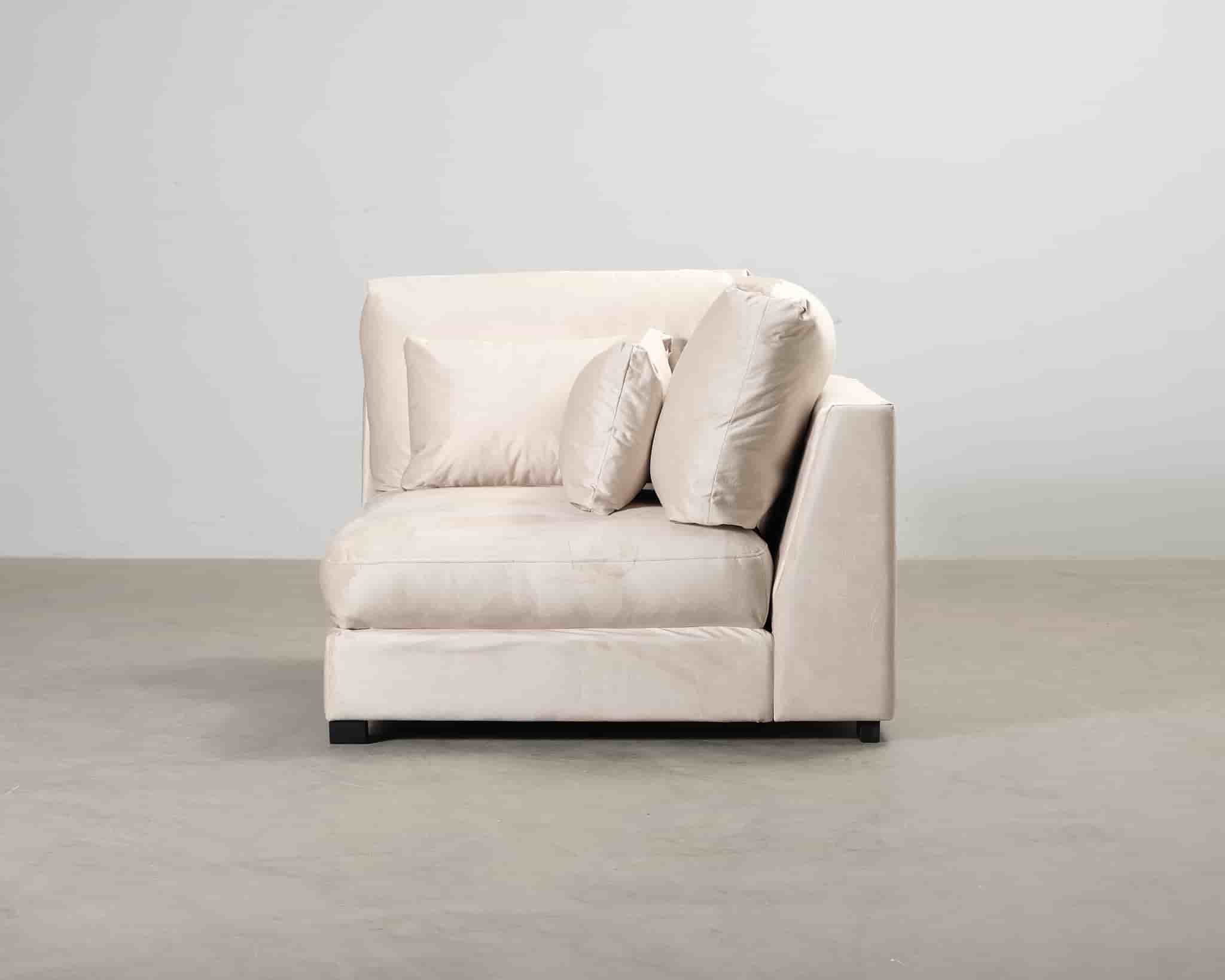 Dubai hörnmodul beige