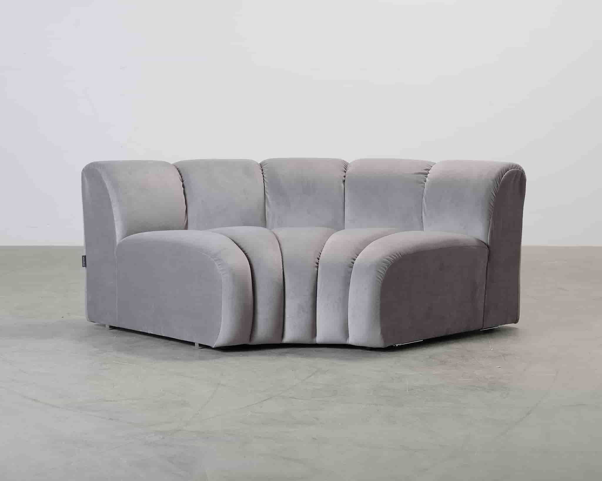 Micadoni Lupine soffmodul grå