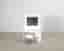 Glow sminkbord med stol vit