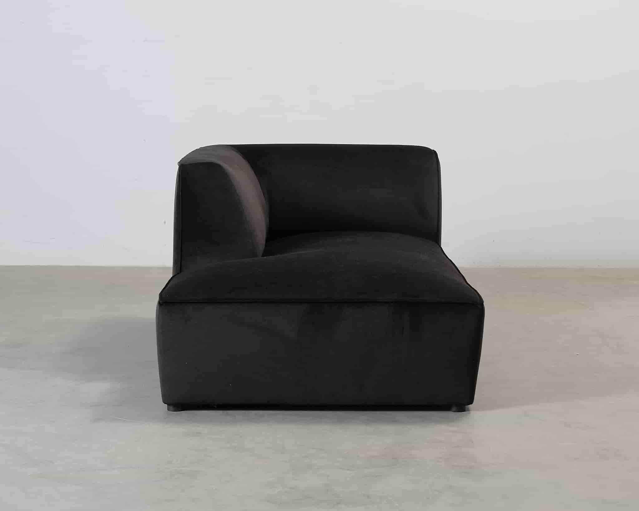 Windsor & Co Sao 2-sits soffmodul svart
