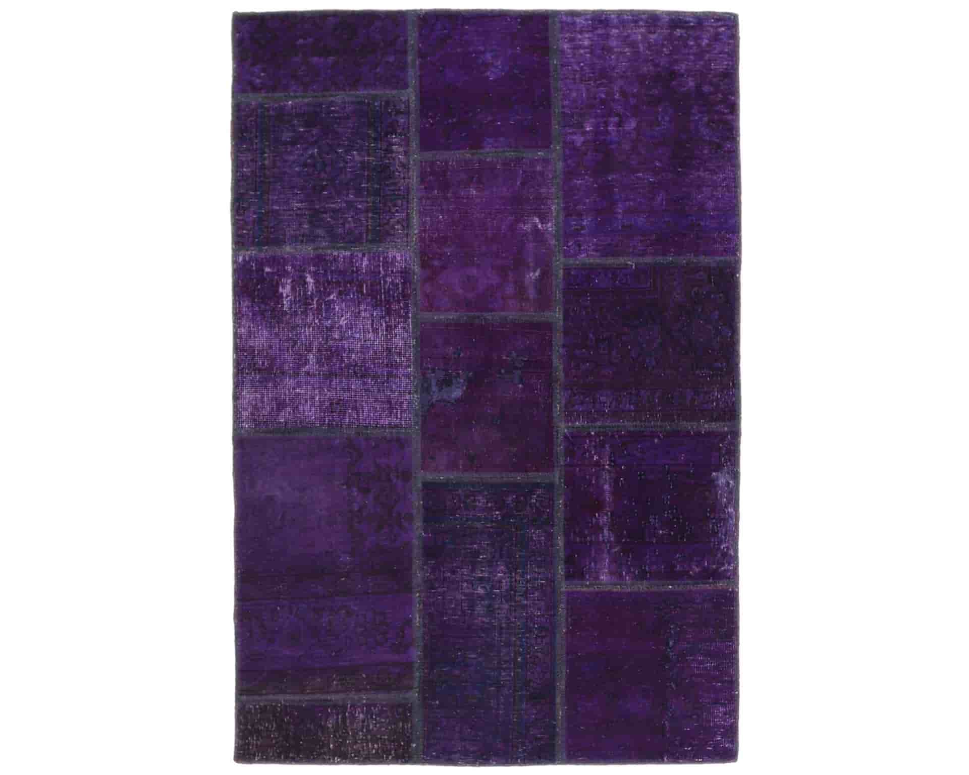 Vintage Patchwork orientalisk matta 102 x 155 cm