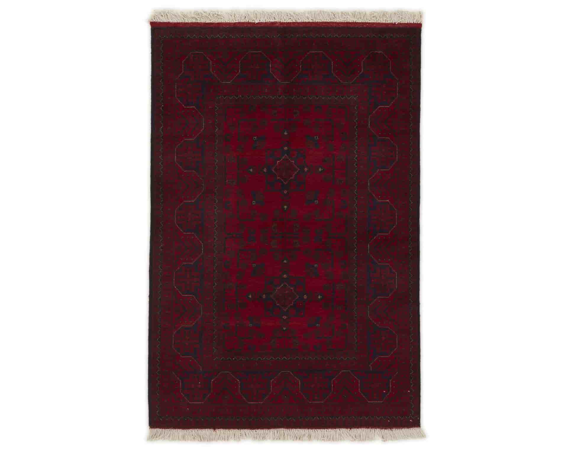 Old Afghan orientalisk matta 100 x 149 cm