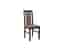 Luft matstol brun, set om 5