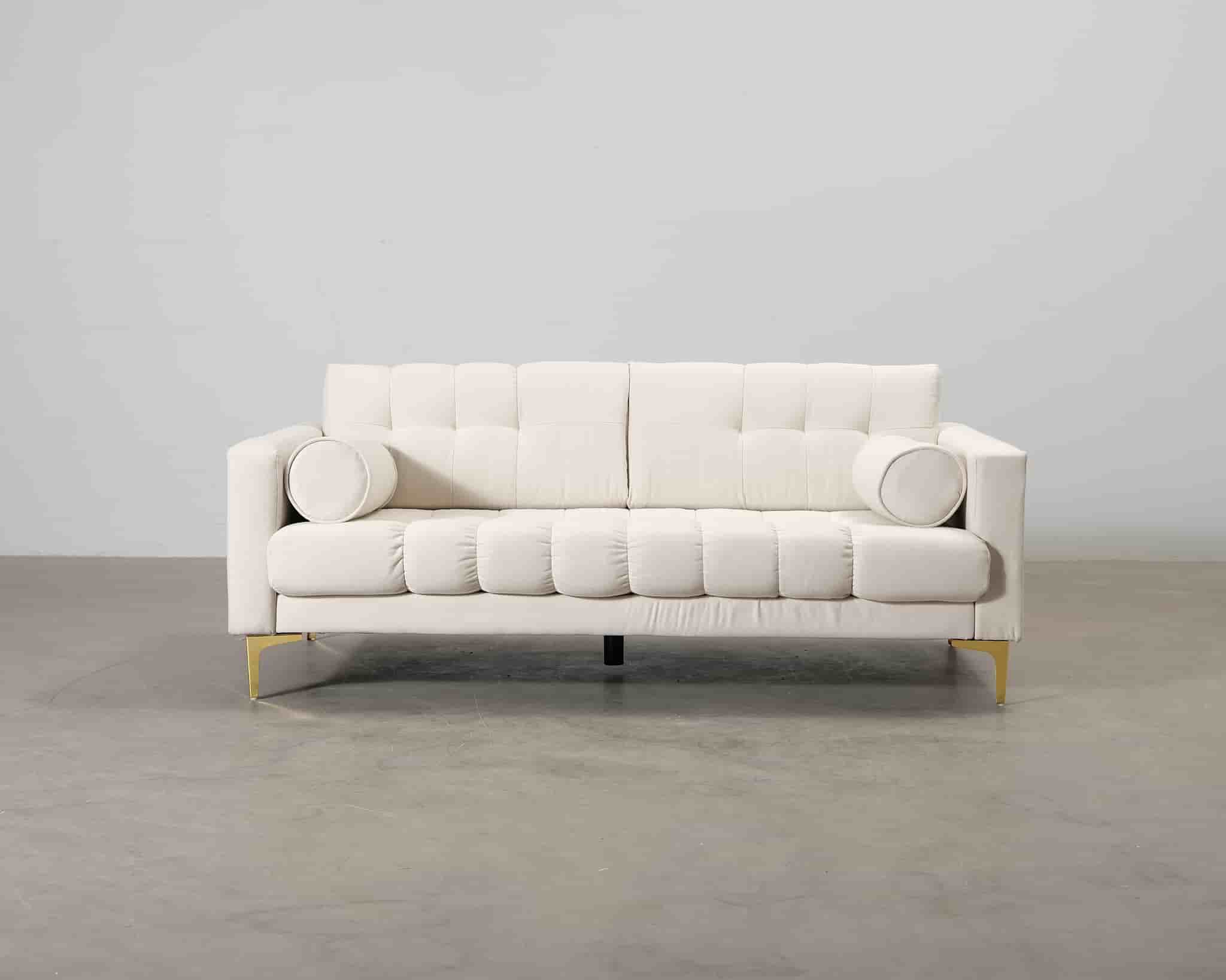 Cosmopolitan Design Bali 2-sits soffa ljusbeige