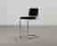 Knoll Cesca barstol svart