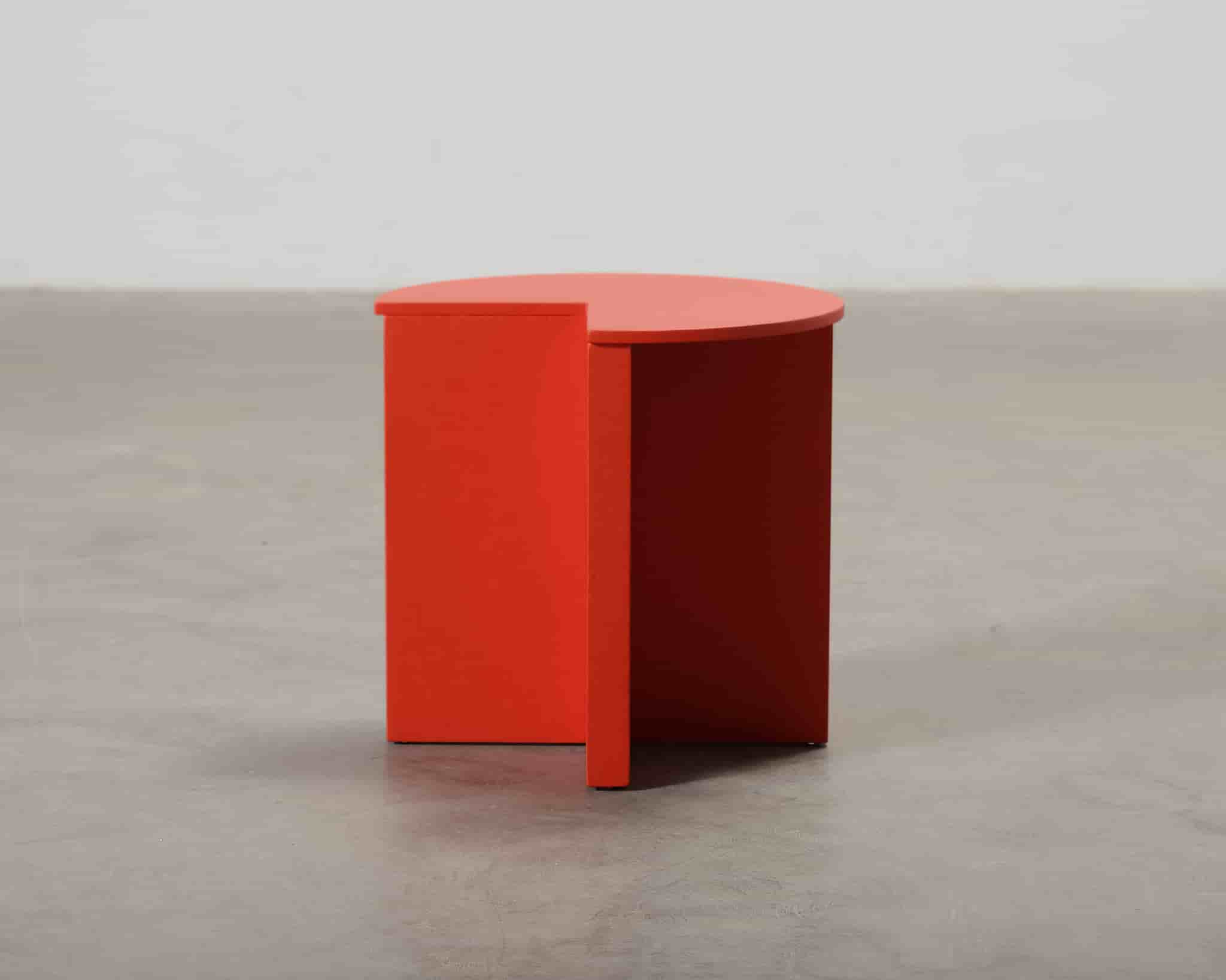Fogia Supersolid Object 2 sidobord röd