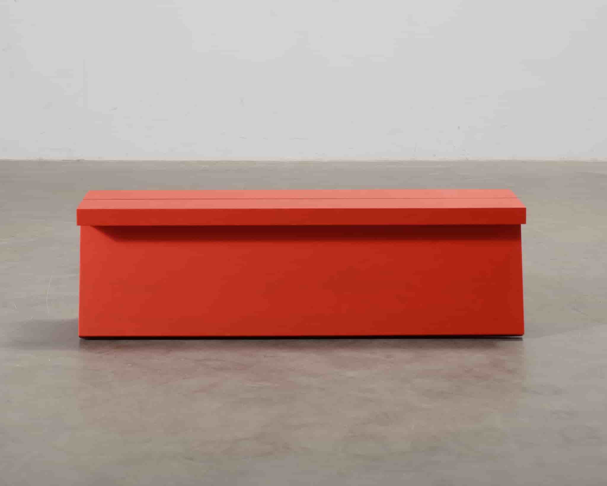 Fogia Supersolid Object 3 bänk röd