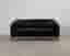 Micadoni Mamaia 2-sits soffa svart