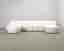 Micadoni Miley U-soffa naturvit