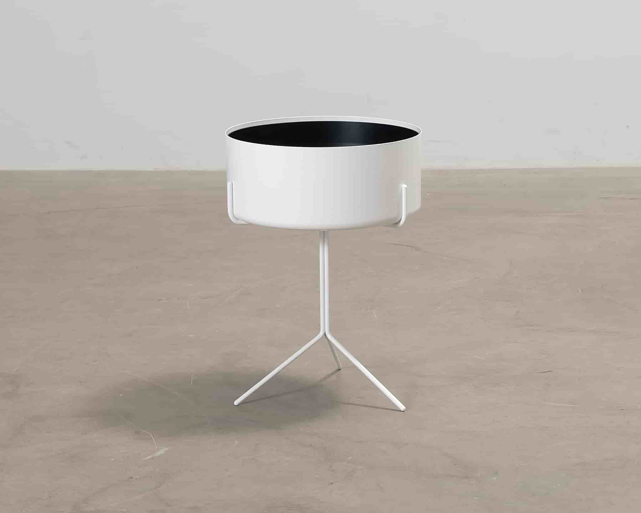 Swedese Drum sidobord vit