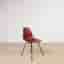 Stol Eames Plastic Chair - Vinröd