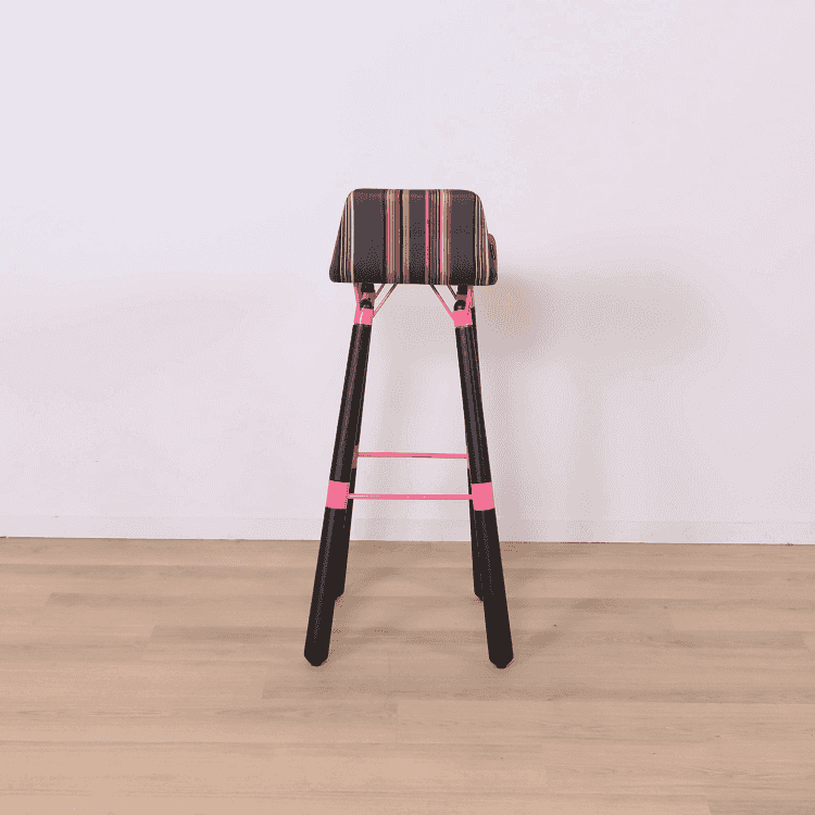 Mönstrad barstol Nest BS - Rosa