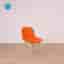 Stol Neu 13 Upholstered - Orange
