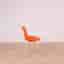 Stol Neu 13 Upholstered - Orange
