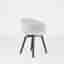 Konferensstol About a chair 22 - Grå tygsits