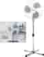 Italian Design Windflow Golvfläkt vit