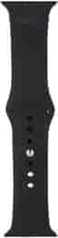 HoldIt Hållbart klockarmband i silikon Apple Watch 38/40/41 svart