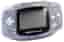 Nintendo Game Boy Advance Transparent Blå