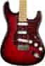Faber FA130S-CHM-SSS Stratocaster - Mörk Körsbärssunburst Original