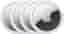 Apple AirTag 4-pack silver/vit