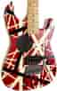 EVH 5150 Mini Gitarr - röd randig Röd randig