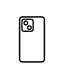 Genomskinligt mobilskal iPhone 13