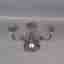 Ornamenterad - Trearmad - Ljusstake - Nysilver