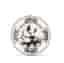 Ginori 1735 003RG00-FPT110 Handcrafted Oriente Italiano Flat Plate - Albus - 10.4-Inches - Antico Doccia Shape - Porcelain