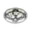 Ginori 1735 003RG00-FRV000 Handcrafted Oriente Italiano Pickle Dish - Albus - Oval Antico Doccia Shape - 8.75-Inches - Porcelain