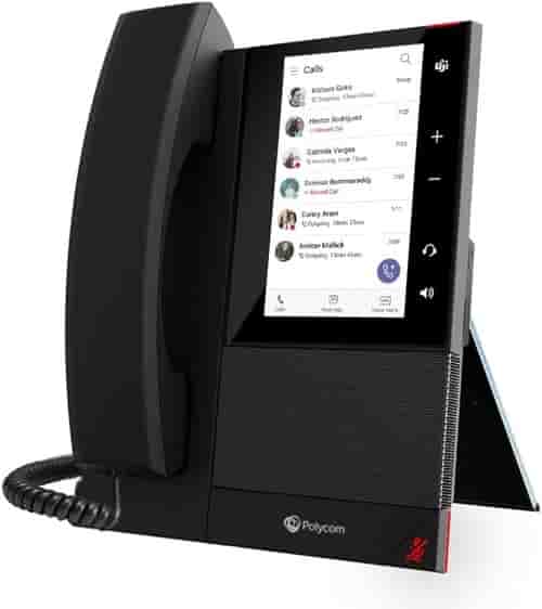 Polycom CCX 400 2200-49700-019 IP Phone - Black - Corded - Desktop - VoIP - PoE Ports