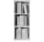 Castle Place C7026BC-WT Bookcase