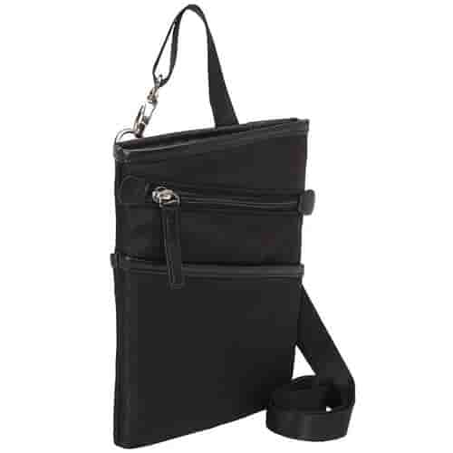 Francine Collection WIB Dallas FWC7BKDALLAS Carrying Case - Black - Twill Polyester - Microsuede Interior Material - Shoulder Strap - For up to 7 inch