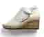 Go For It - Espadrille Wedge Sandals For Women - Size 7.5 M - Cream
