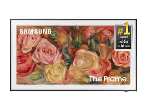 Samsung The Frame LS03D QN75LS03DAF 75 Inches 4K Smart LED TV - Black - UHD - 2024 - 3840 x 2160 Resolution - Quantum Dot LED Backlight - Bixby Suppor