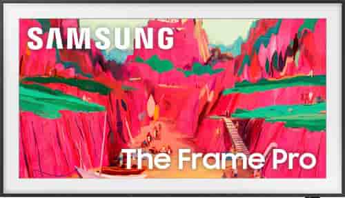 Samsung QN75LS03FWFXZA 75 Inches The Frame Pro Series Neo QLED 4K UHD Smart TV With Tizen OS - Black - 3840 x 2160 - 120 Hertz
